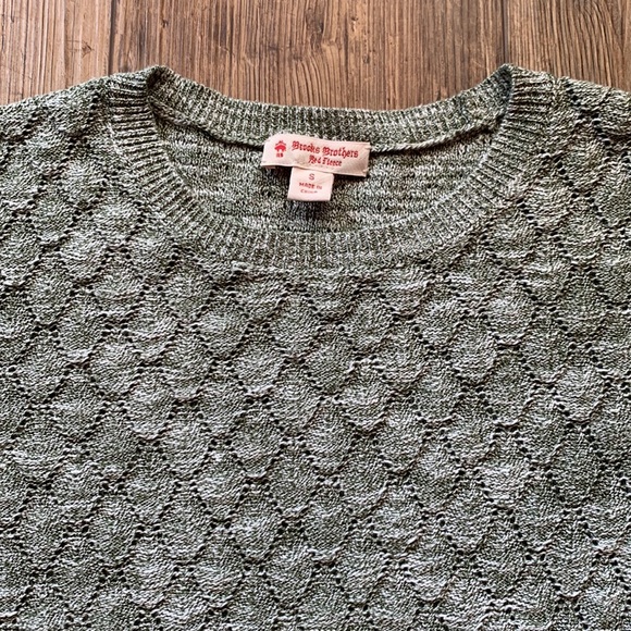 Brooks Brothers Red Fleece Green Sweater, size small - Picture 3 of 5